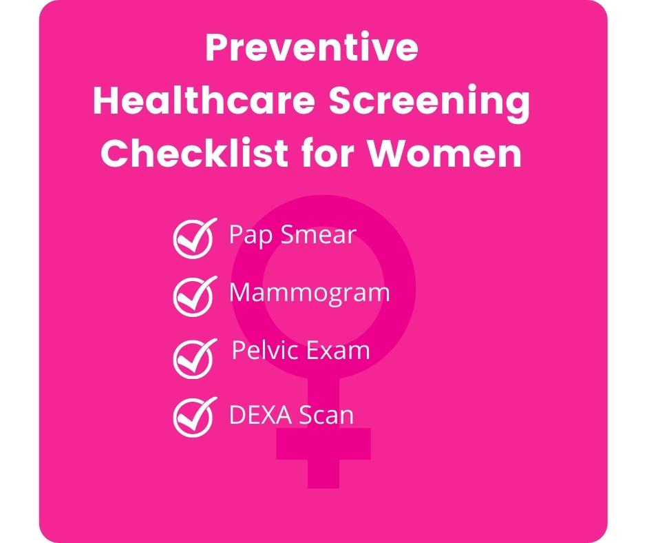 Preventive Healthcare Screening Checklist 2023 Hg Analytics